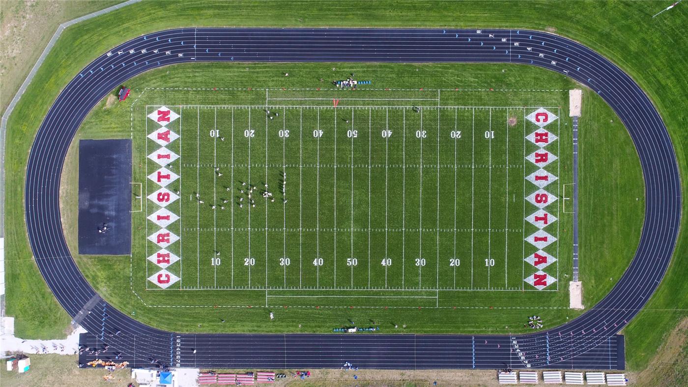 Football Field End Zone Stencils & Letter Stencils