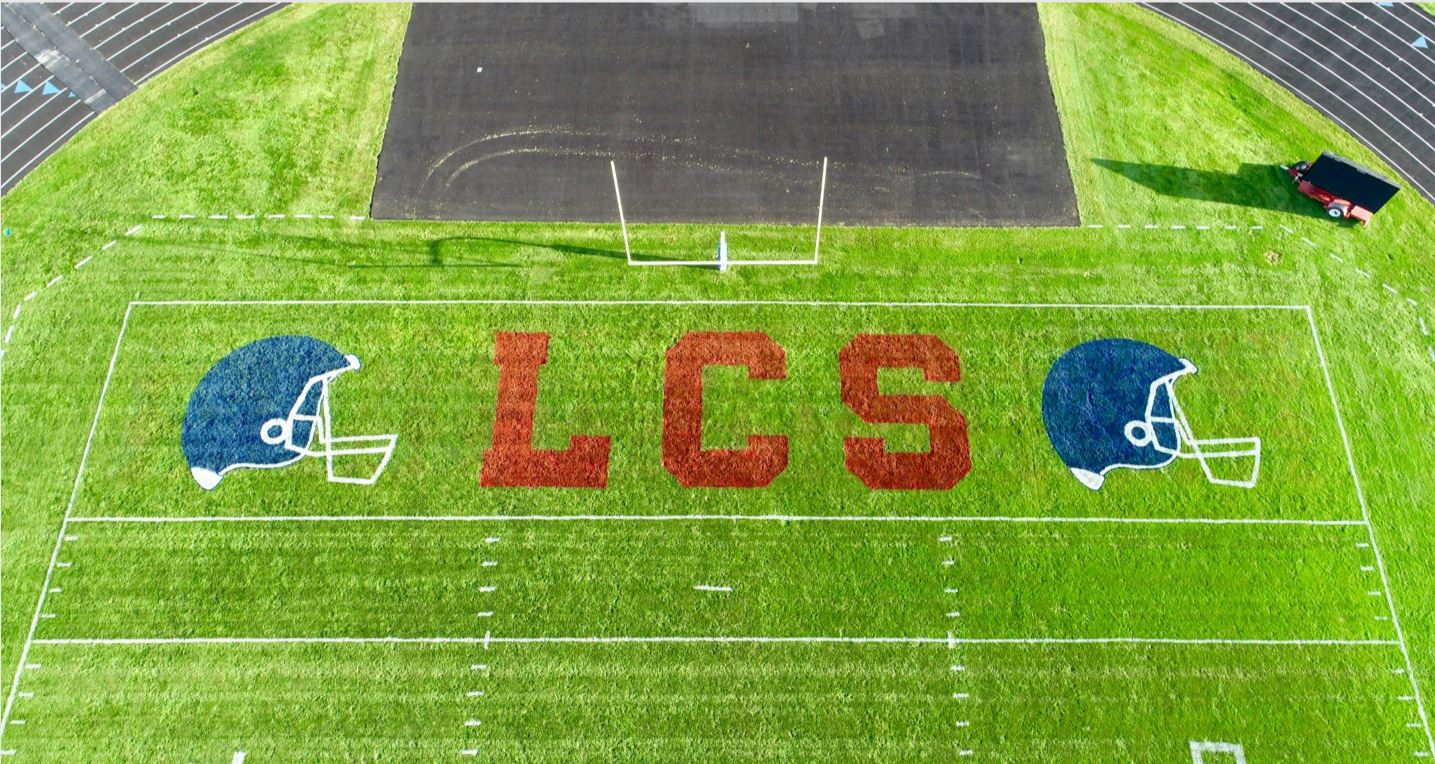 Football Field End Zone Stencils & Letter Stencils